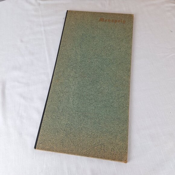 Vintage Monopoly Board Game Parker Brothers 1935 1946 Wooden and Metal Pieces - Picture 8 of 16